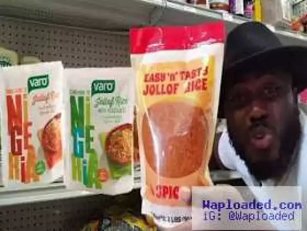 Checkout this packaged ready to eat jollof rice
